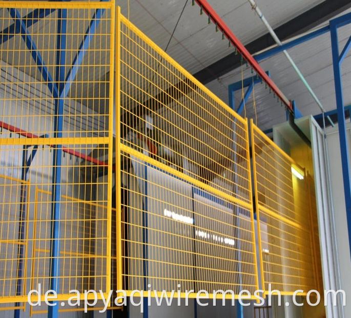 6 Gauge -Schweißkabellnetzplatte für Zaun 1*2 m geschweißtes Drahtgitter -Paneele